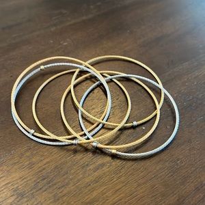 Alor Cable tri color bracelet